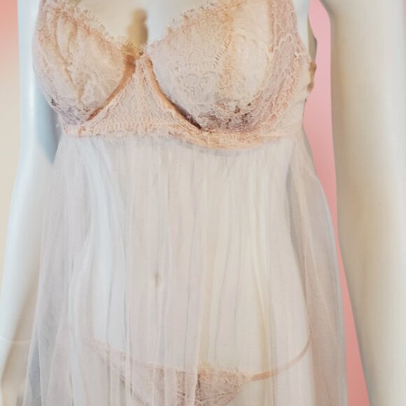 Victoria's Secret Pink Blush Babydoll - Picture 2 of 5